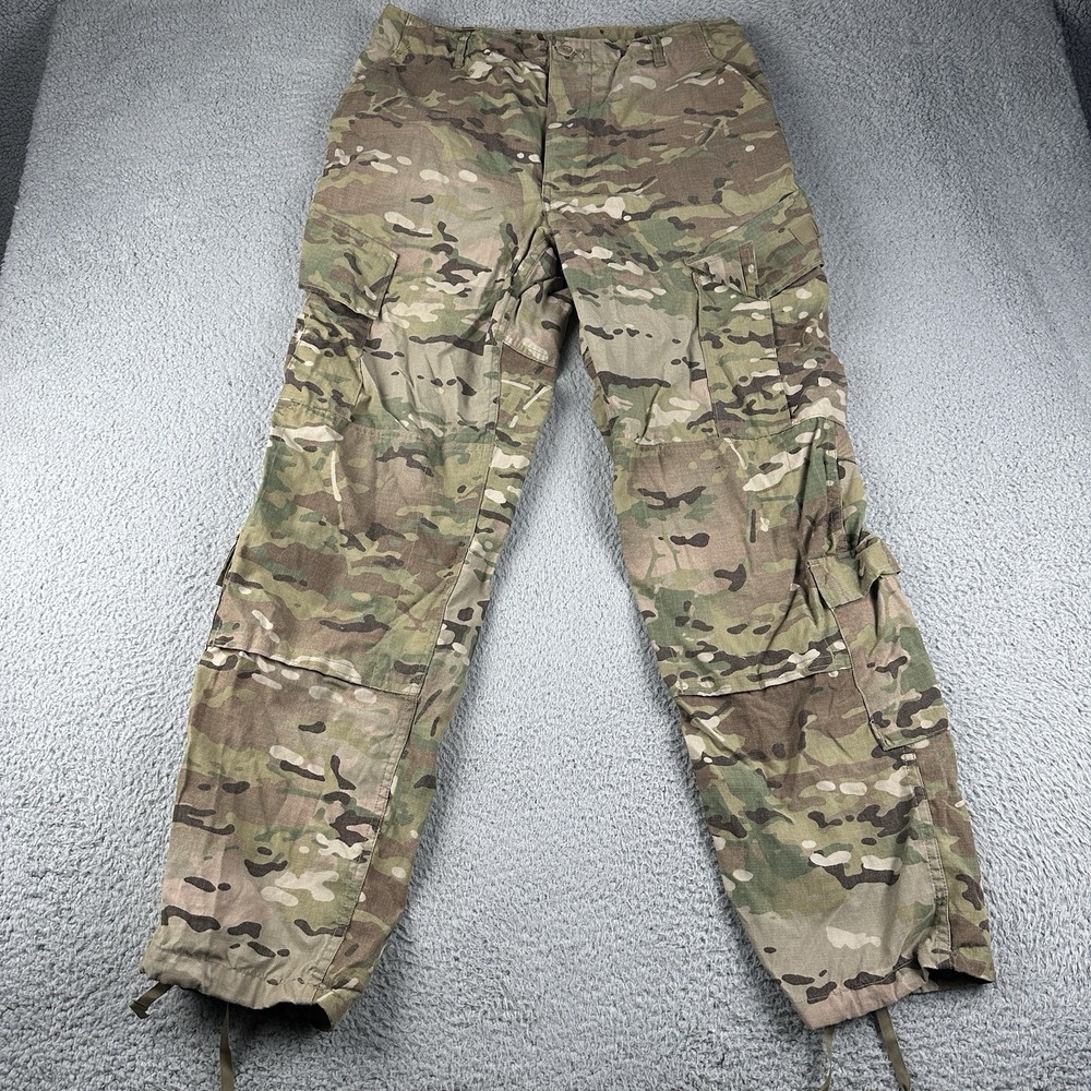 US Army Combat Pants FR Multicam Medium Regular Flame Resistant Tactical Cargo